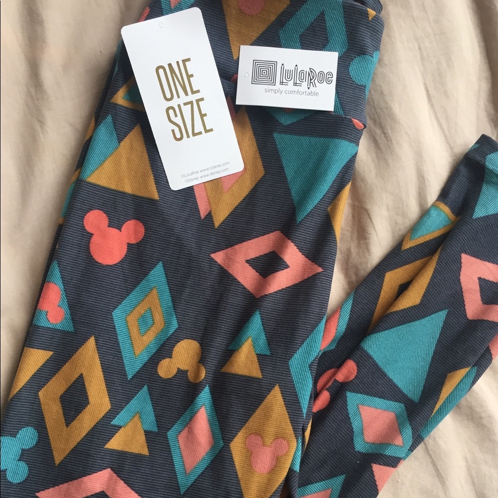 LULAROE DISNEY LEGGINGS OS
